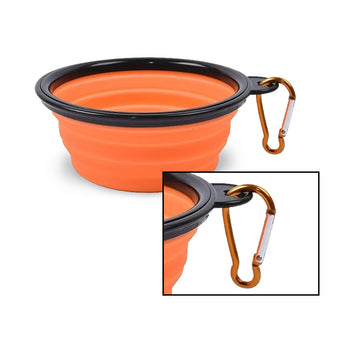 Luvin Collapsible Bowl For Pets with hook