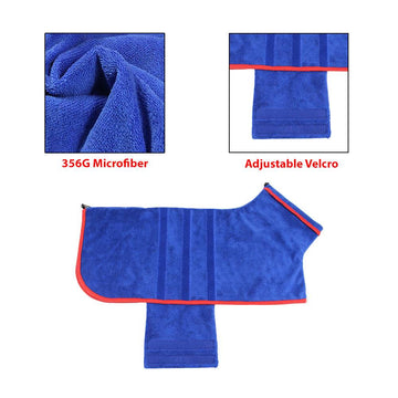 Luvin Pet Bathrobe Towel For Dogs & Cats