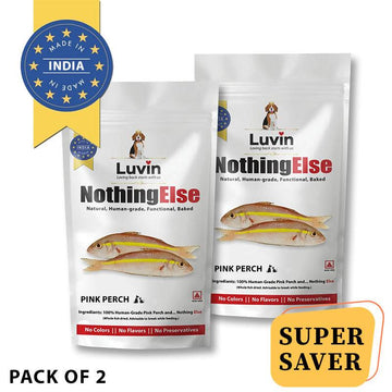 Luvin Nothing Else Pink Perch Treats for Dogs & Cats - luvin