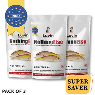 Luvin Nothing Else Pink Perch Treats for Dogs & Cats - luvin