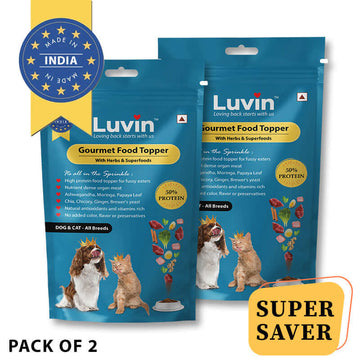 Luvin Herbal Gourmet Food Topper for Dogs & Cats - 120g