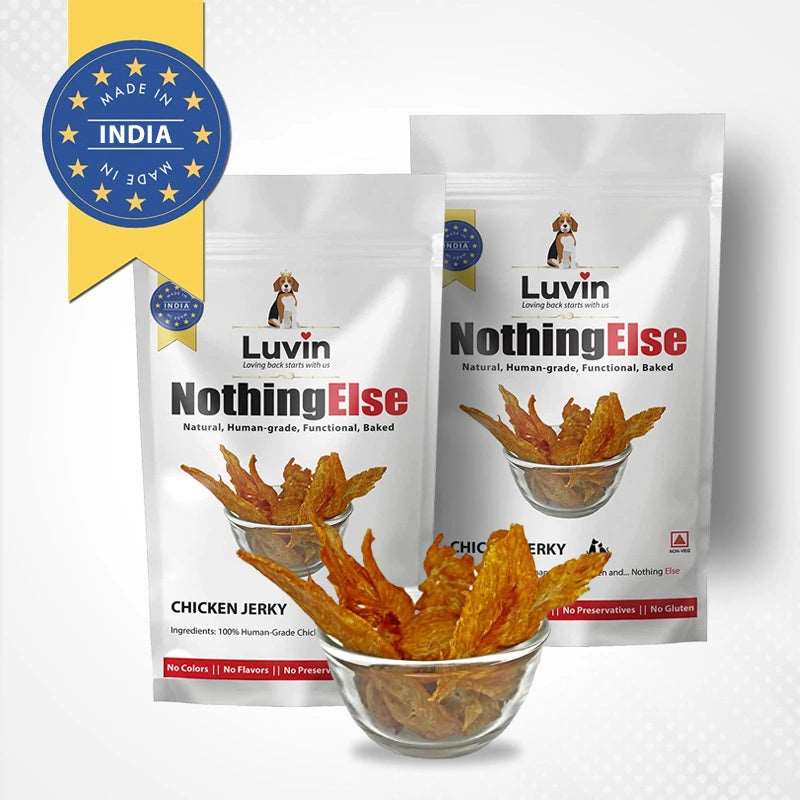 Luvin Chicken Jerky Treats for Dogs & Cats