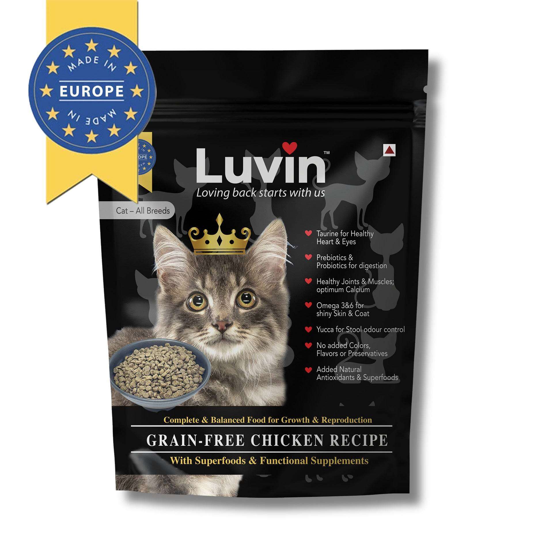 LUVIN Premium Cat Food - luvin