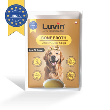 Luvin Chicken Bone Broth for Dogs - 300Ml