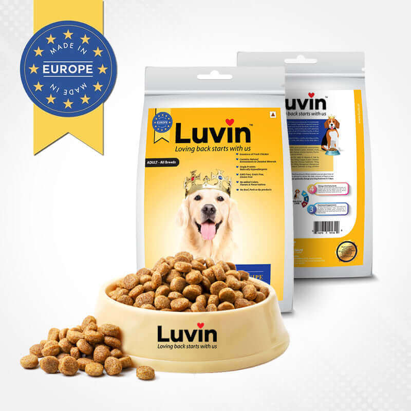 Luvin Adult Premium Dry Dog Food - 6kg - luvin