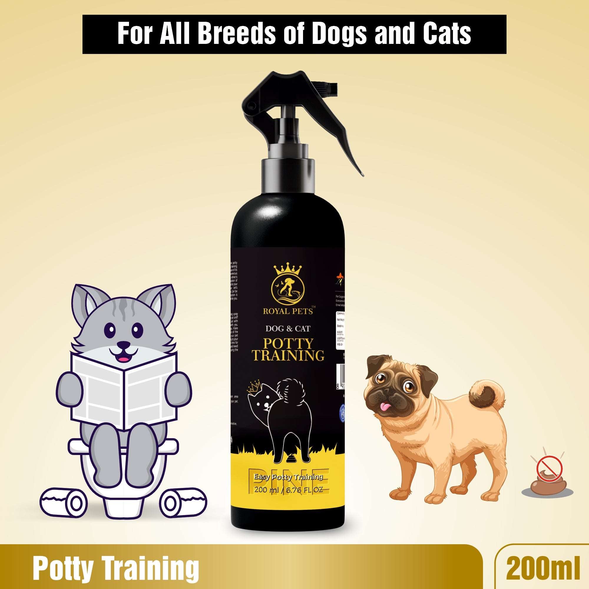 puppy toilet training spray