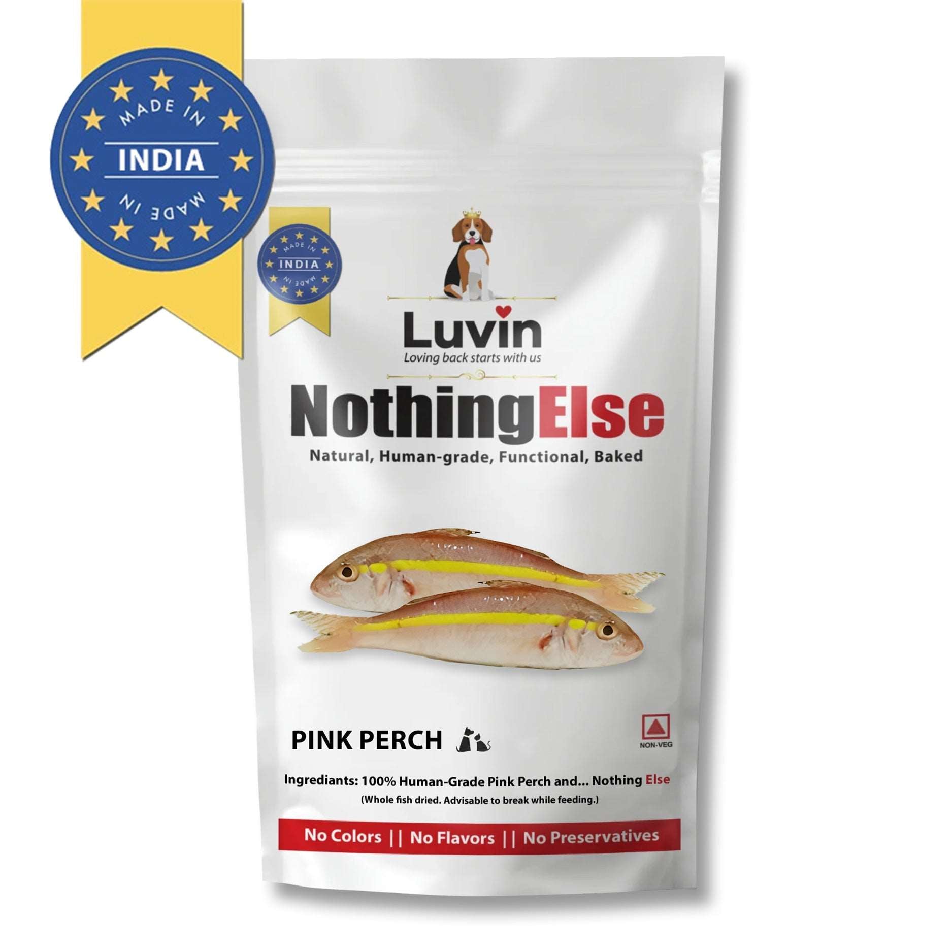 Luvin Nothing Else Pink Perch Treats for Dogs & Cats - luvin