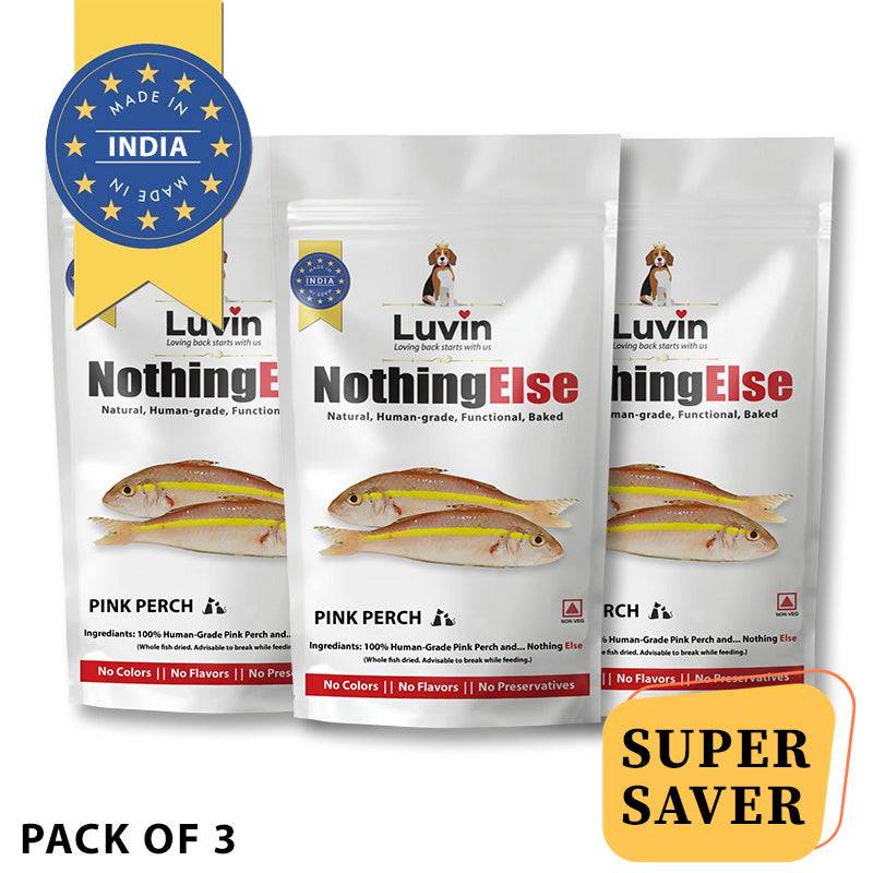 Luvin Nothing Else Pink Perch Treats for Dogs & Cats