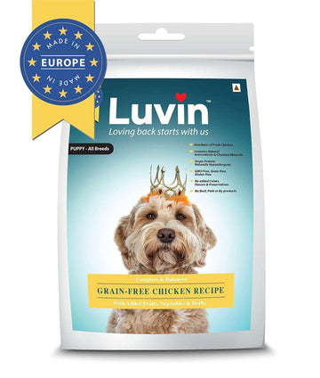 Luvin Puppy Premium Dry Dog Food - 20Kg - luvin