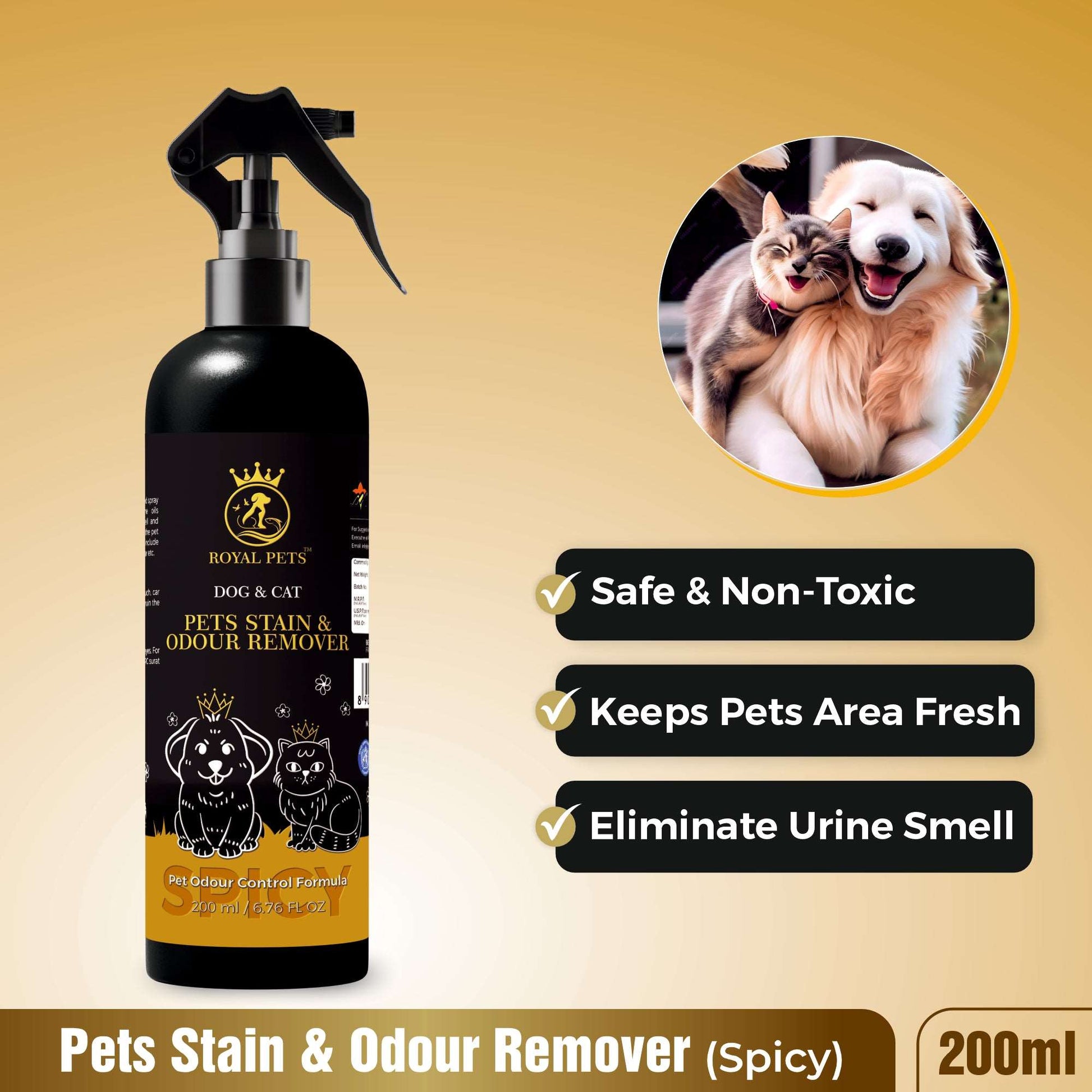 Dog & Cat Stain and Odour Remover | 200 ml