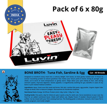 Luvin Tuna Fish Bone Broth for Cats
